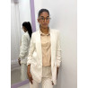 Blazer Color Crema