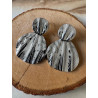 Pendientes Plata Cookies