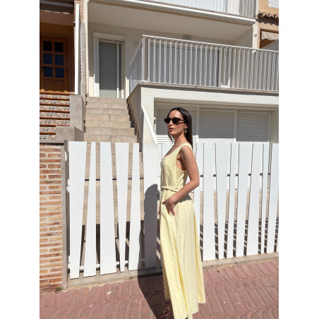 Vestido invitada lunares