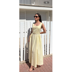 Vestido invitada lunares