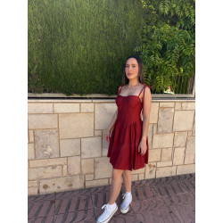 Vestido corsetero