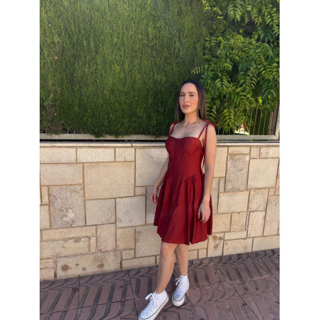 Vestido corsetero