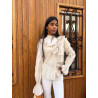 BLUSA VAPOROSA CON LAZADA