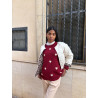 Chaqueta Beige Acolchada